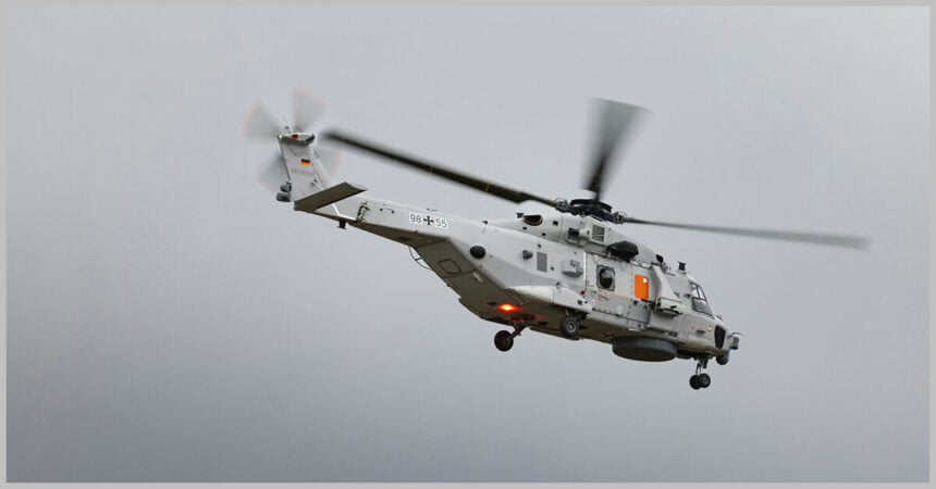 Multirole naval helicopter Airbus Advancing NH90 Sea Tiger Tests After Frigate Chopper’s Maiden Flight for German Navy