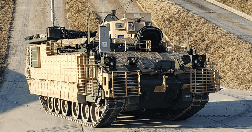 British Army’s Land Armored Vehicle armored vehicle