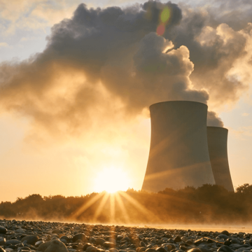 Nuclear power stations nuclear power plant