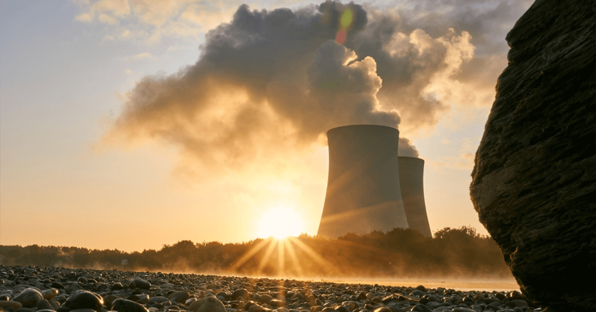 Nuclear power stations nuclear power plant