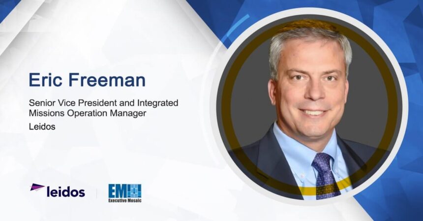 Eric Freeman, CEO, Leidos UK and Europe eric freeman leidos