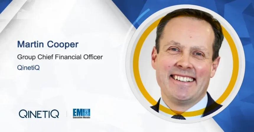 Martin Cooper_1200x628 2024418 QinetiQ Appoints Former BAE Systems Exec Martin Cooper as Group CFO