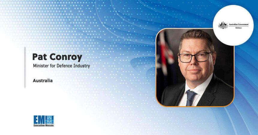 Australia to Invest Billions to Improve Northern Territory Bases; Pat Conroy Quoted