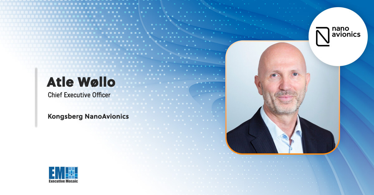 Atle Wollo, CEO, Kongsberg NanoAvionics Kongsberg NanoAvionics Appoints Atle Wollo as New CEO