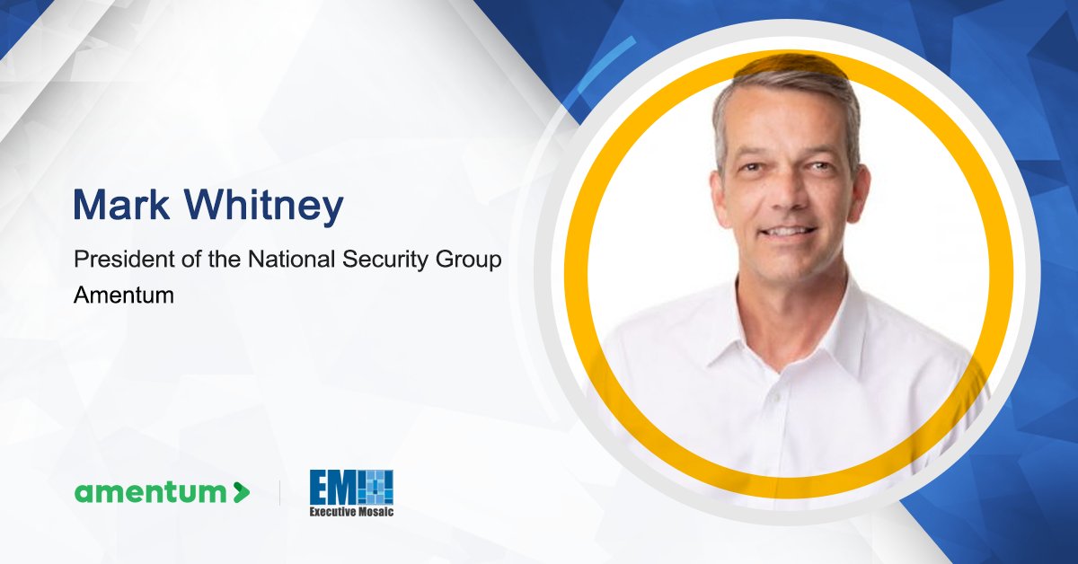 Amentum Secures Spot on UK Project for Hypersonic Tech Development Support; Mark Whitney Quoted