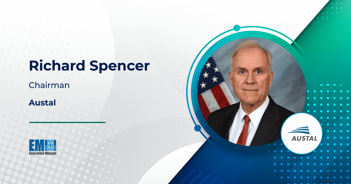 Richard Spencer, Chairman, Austal Former US Secnav Richard Spencer to Replace John Rothwell as Austal Chairman