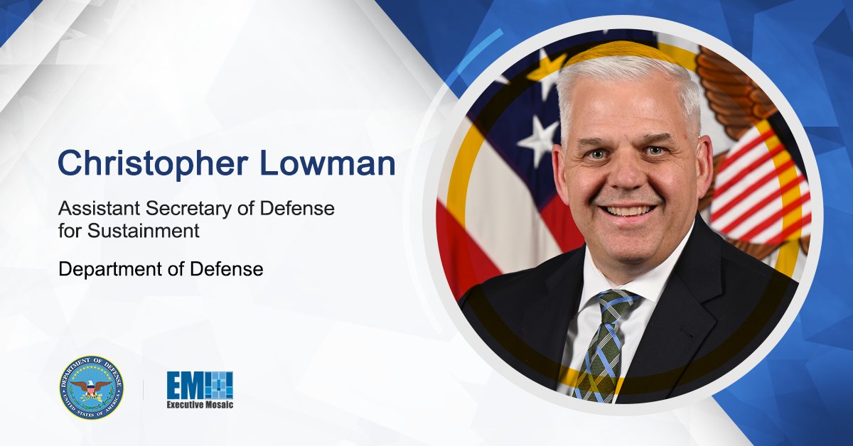 Christopher Lowman, Assistant Secretary of Defense for Sustainment, US Department of Defense US Eyes Military Sustainment Centers in Five Indo-Pacific Allied Countries; Christopher Lowman Quoted