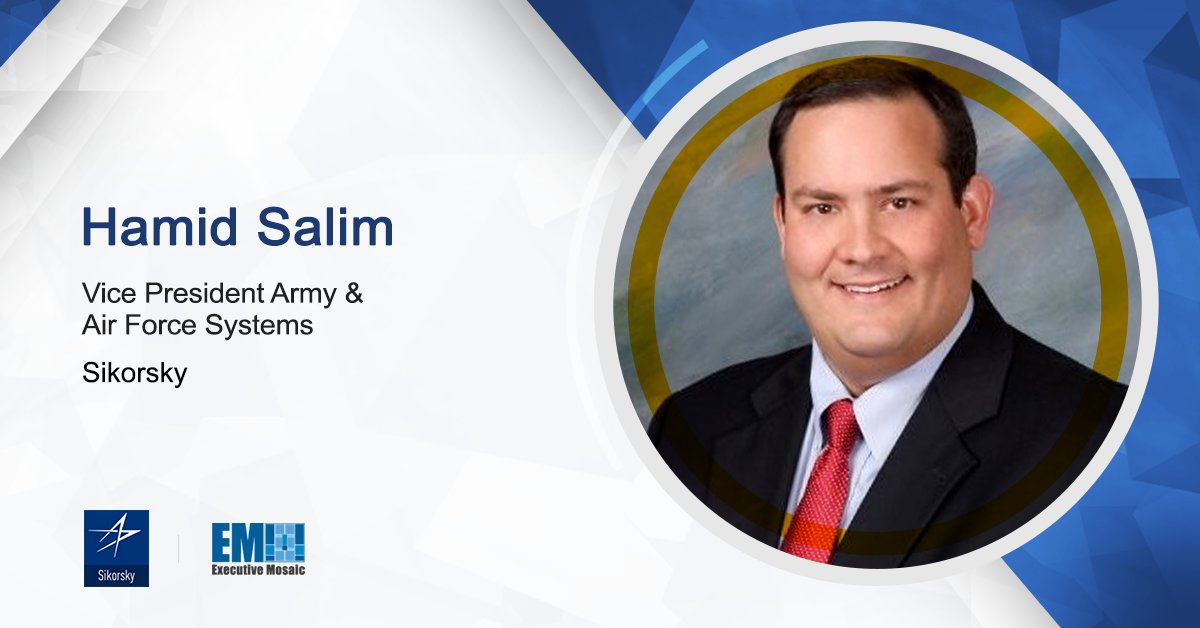 Hamid Salim, Vice President, Army & Air Force Systems, Sikorsky Croatia Buys More Black Hawks Through US Security Assistance Program