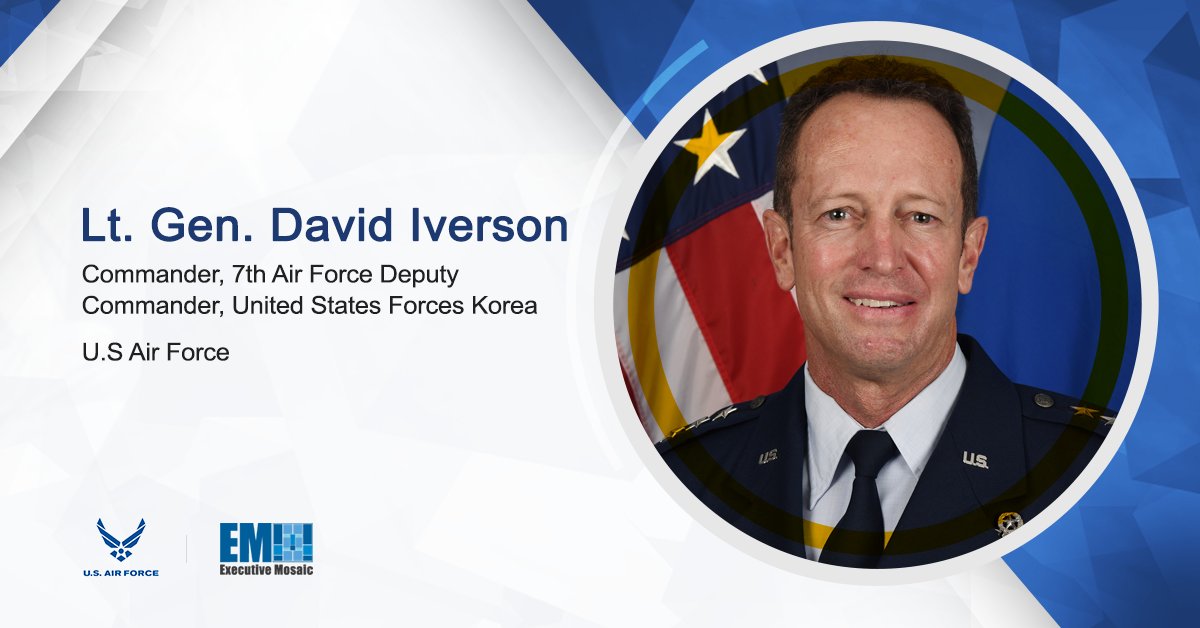 US Air Force to Send More F-16s to Osan Base to Form ‘Super Squadron’; Lt. Gen. David Iverson Quoted