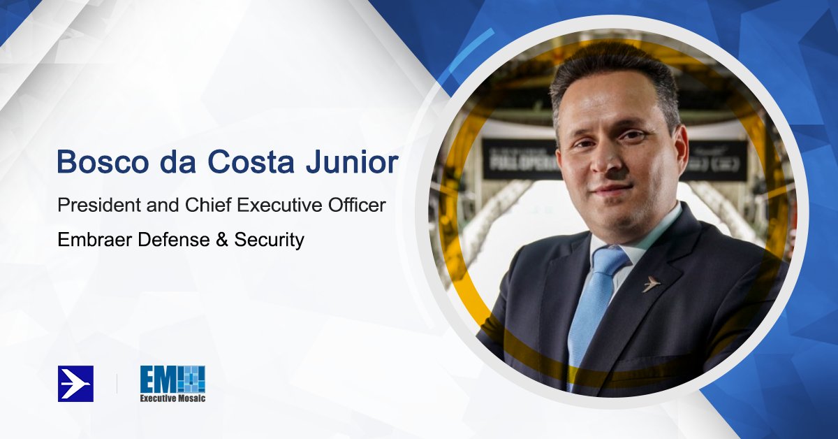 Bosco da Costa Junior, President and CEO, Embraer Defense & Security Uruguay Taps Embraer to Deliver Super Tucano Aircraft