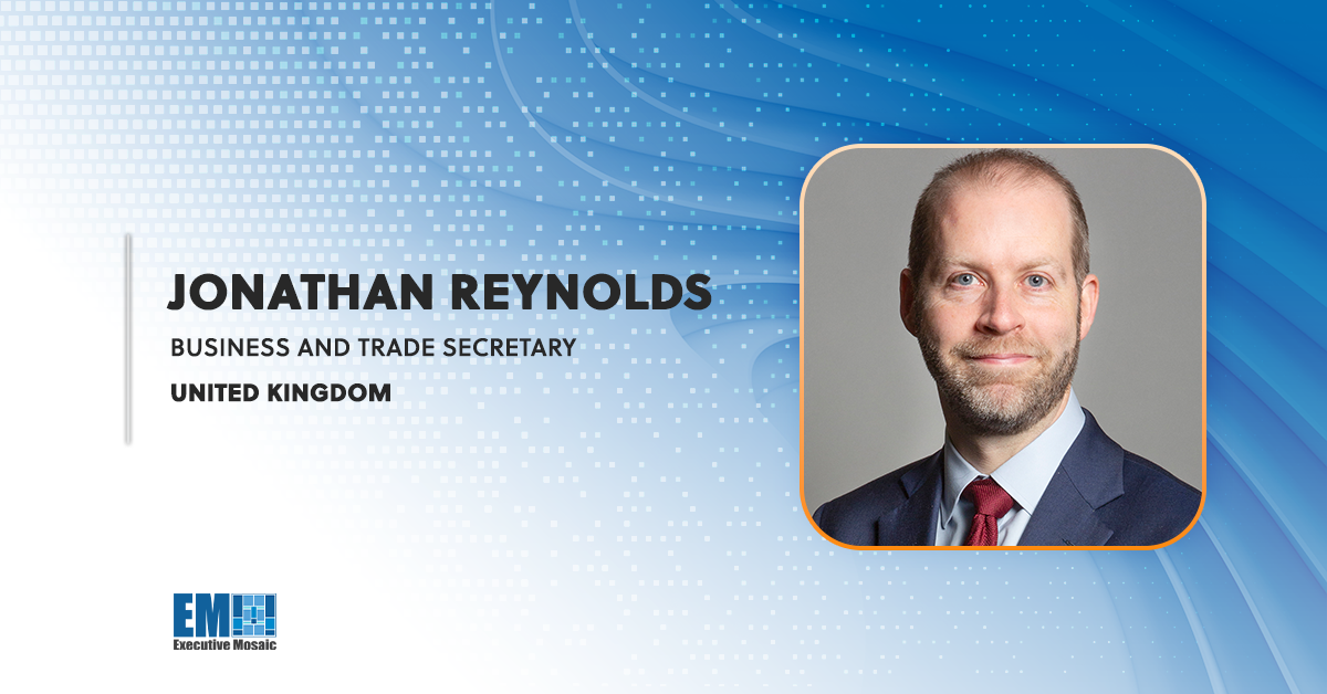 Jonathan Reynolds, Secretary of State for Business and Trade, United Kingdom UK Business Secretary: New Trade Sanctions Implementation Office to Help Mount Pressure on Russia
