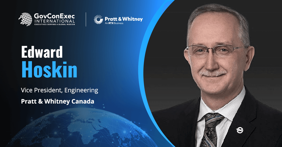 Edward Hoskin, Vice President for Engineering, Pratt & Whitney Canada Pratt & Whitney Canada to Test Hydrogen Combustion Technology on Turboprop Engine