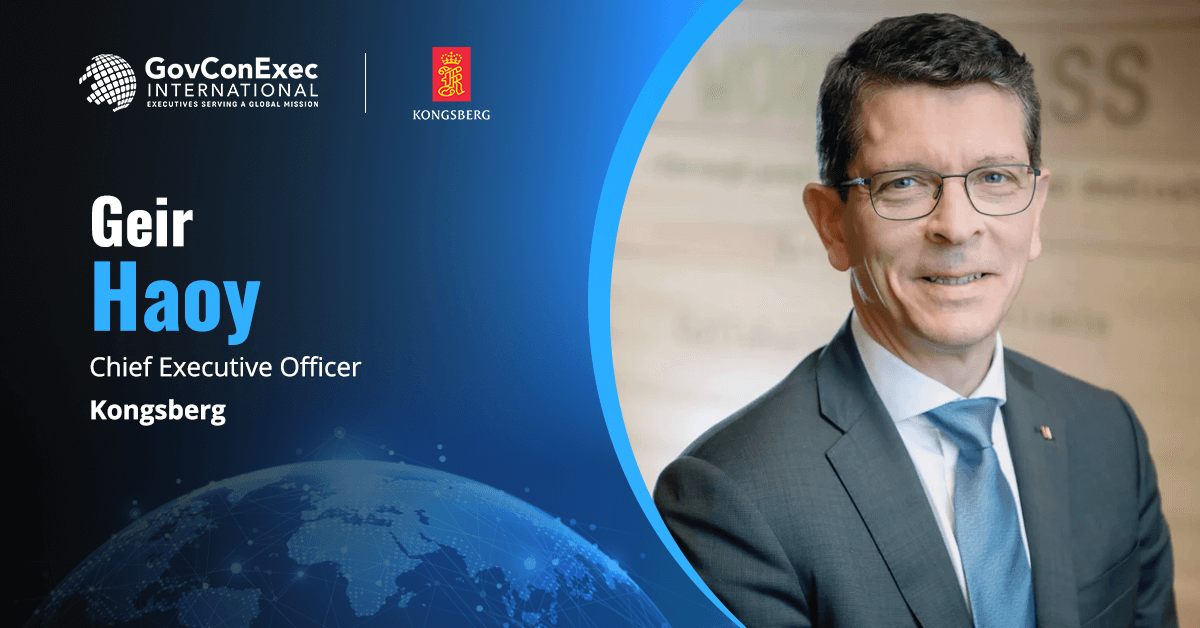 Geir Haoy, CEO, Kongsberg US Navy Awards Kongsberg $1.1B Naval Strike Missile Contract