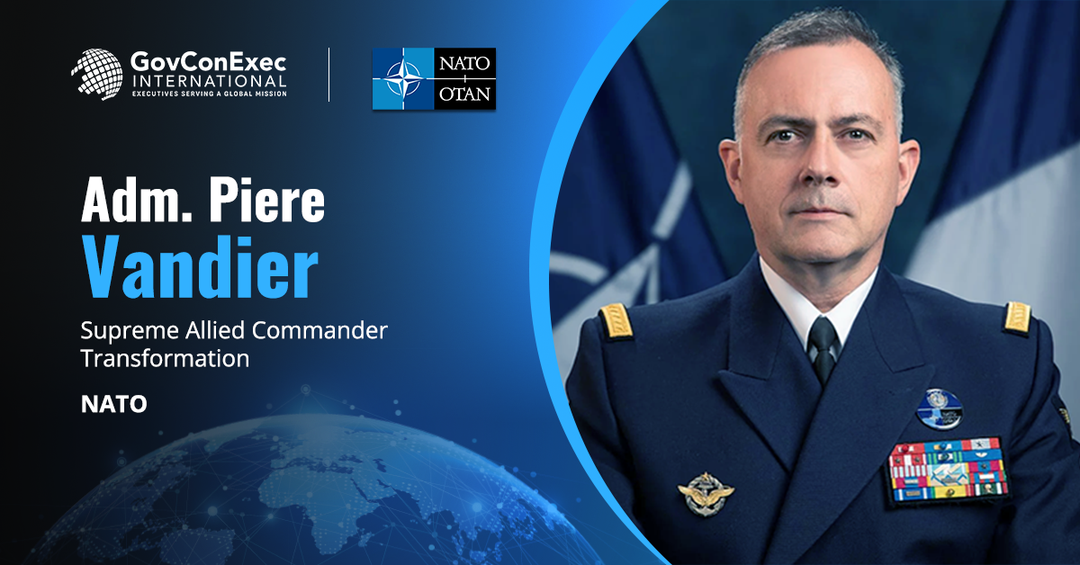 Adm. Piere Vandier, Supreme Allied Commander Transformation, NATO NATO Commander Eyes Civilian Investment in Military Innovation