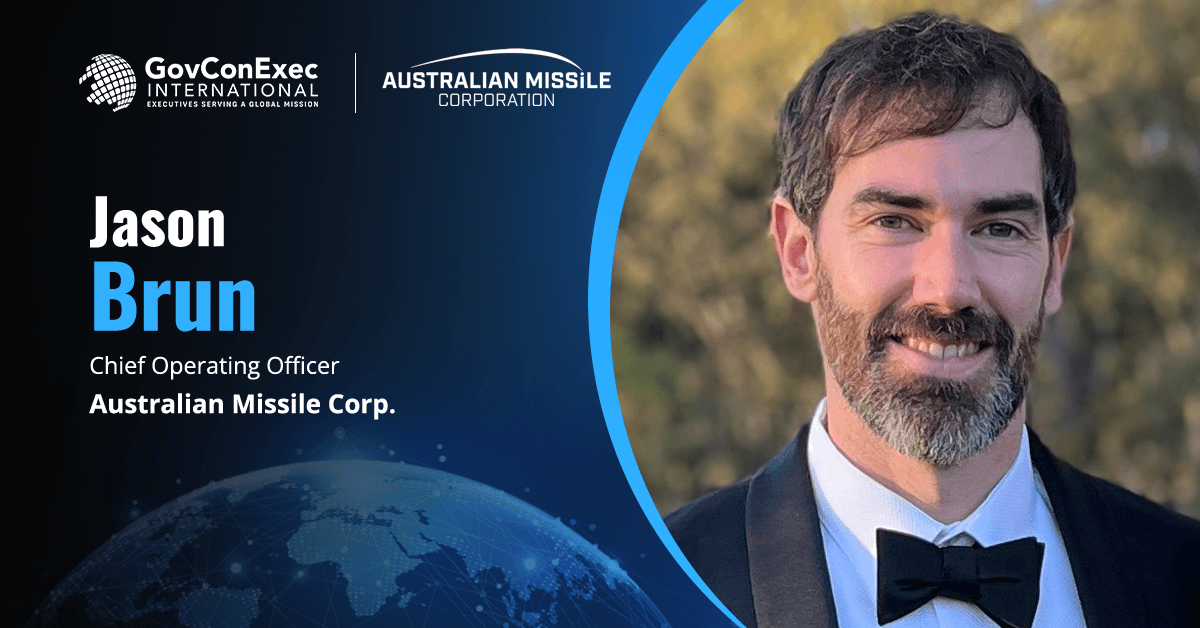 Australian Missile Corp. Names Jason Brun as Chief Operating Officer