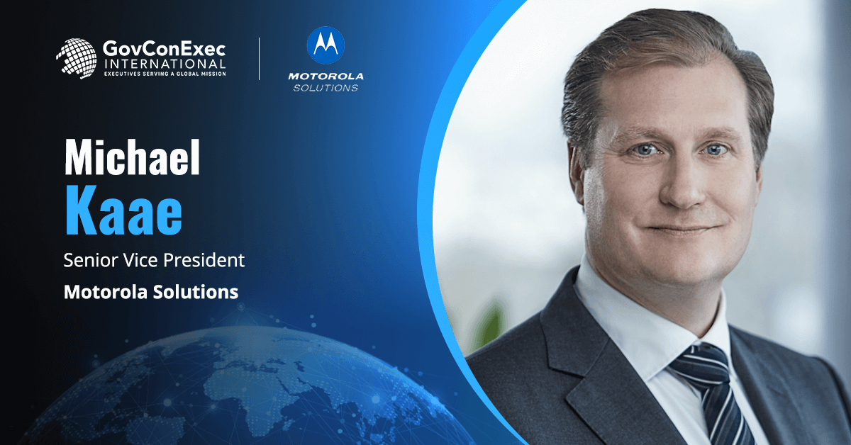Michael Kaae, Senior Vice President International Sales, Motorola Solutions Norway Extends Nødnett Radio Network Contract With Motorola Solutions