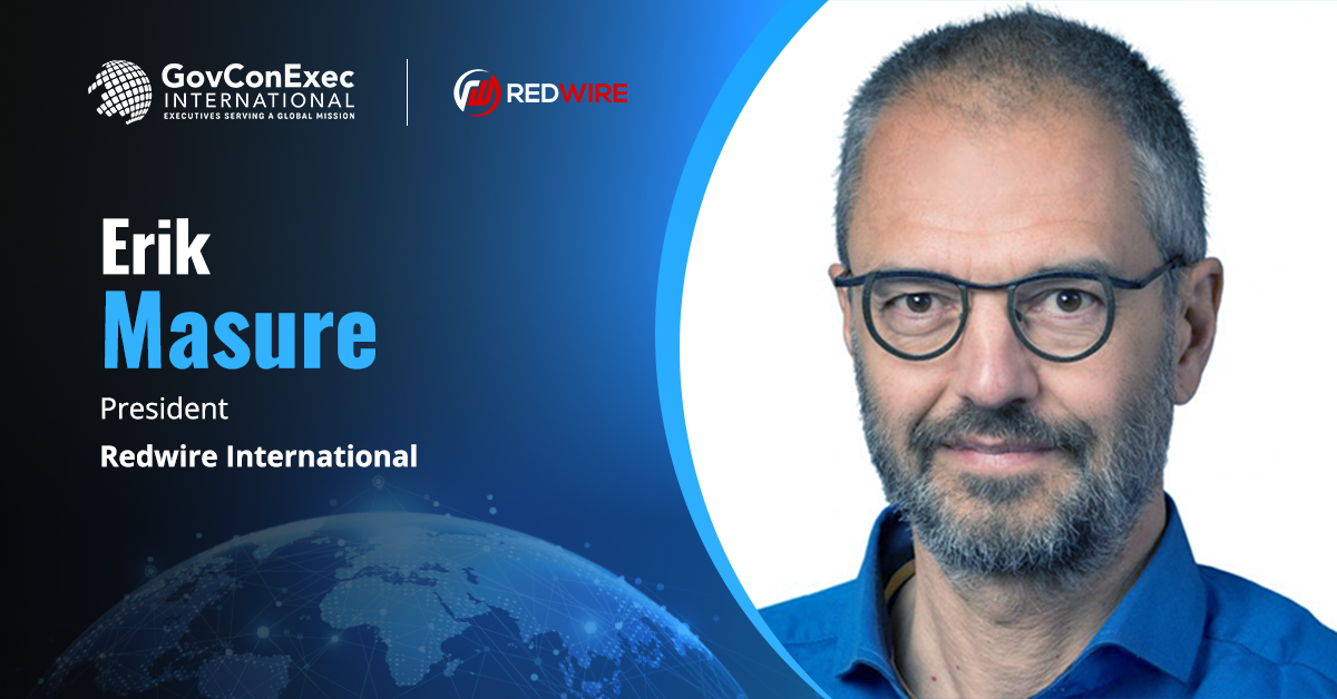 Erik Masure, President, Redwire International Redwire to Help Design Spacecraft for ESA’s Next Space Exploration Mission