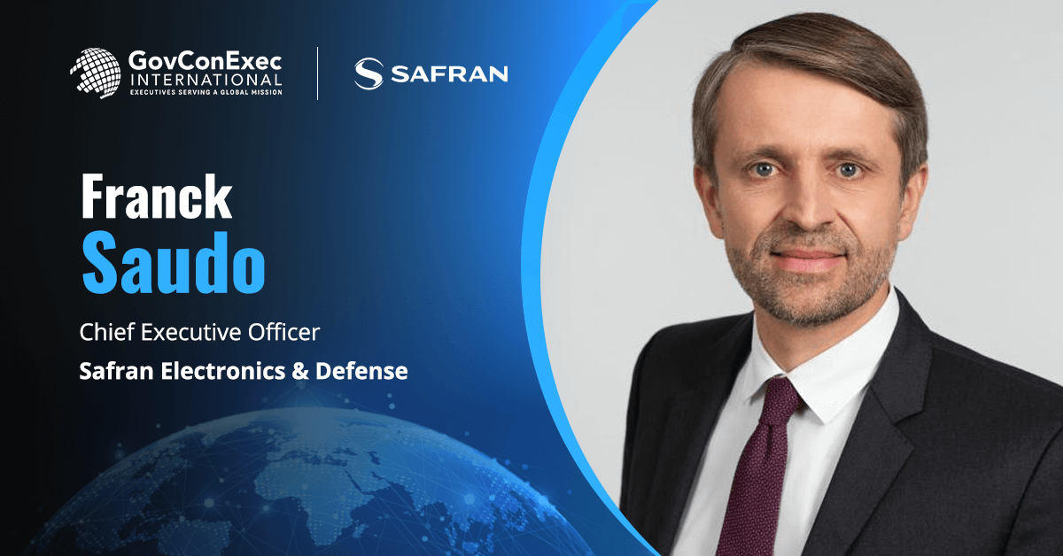 Franck Saudo, Chief Executive Officer, Safran Electronics & Defense Safran Forms Partnership With Bharat Electronics for Weapons Manufacture in India