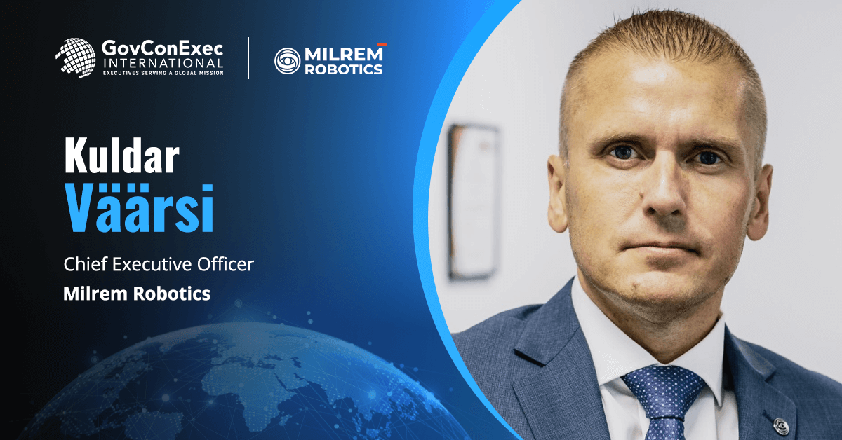 Kuldar Väärsi, CEO, Milrem Robotics Thales, Milrem, EM&E Forge Robotics Alliance for UAE Defense