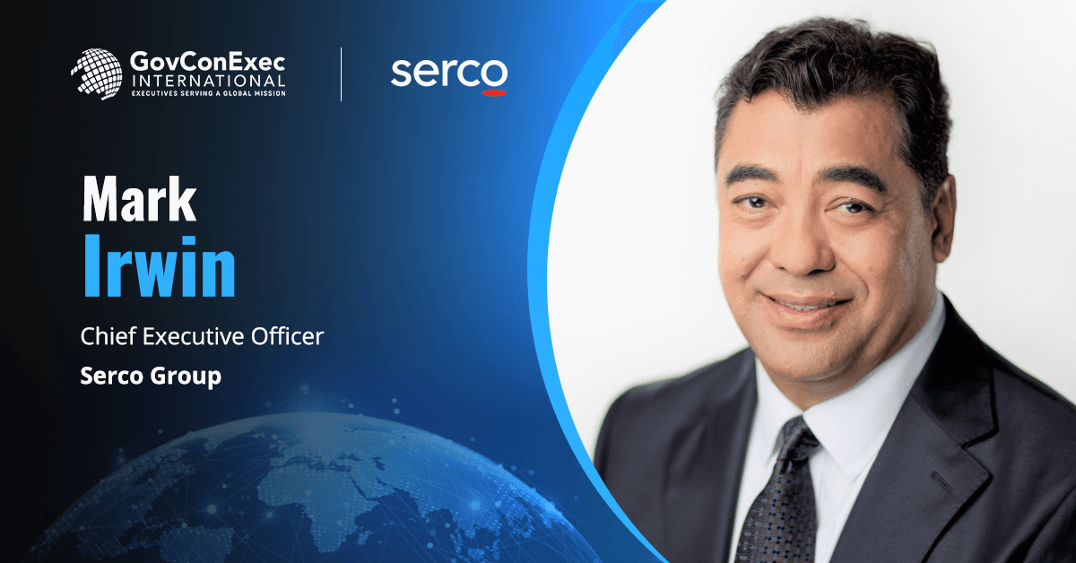 Mark Irwin, CEO, Serco Group UK Awards Serco With New Recruitment Service Deal