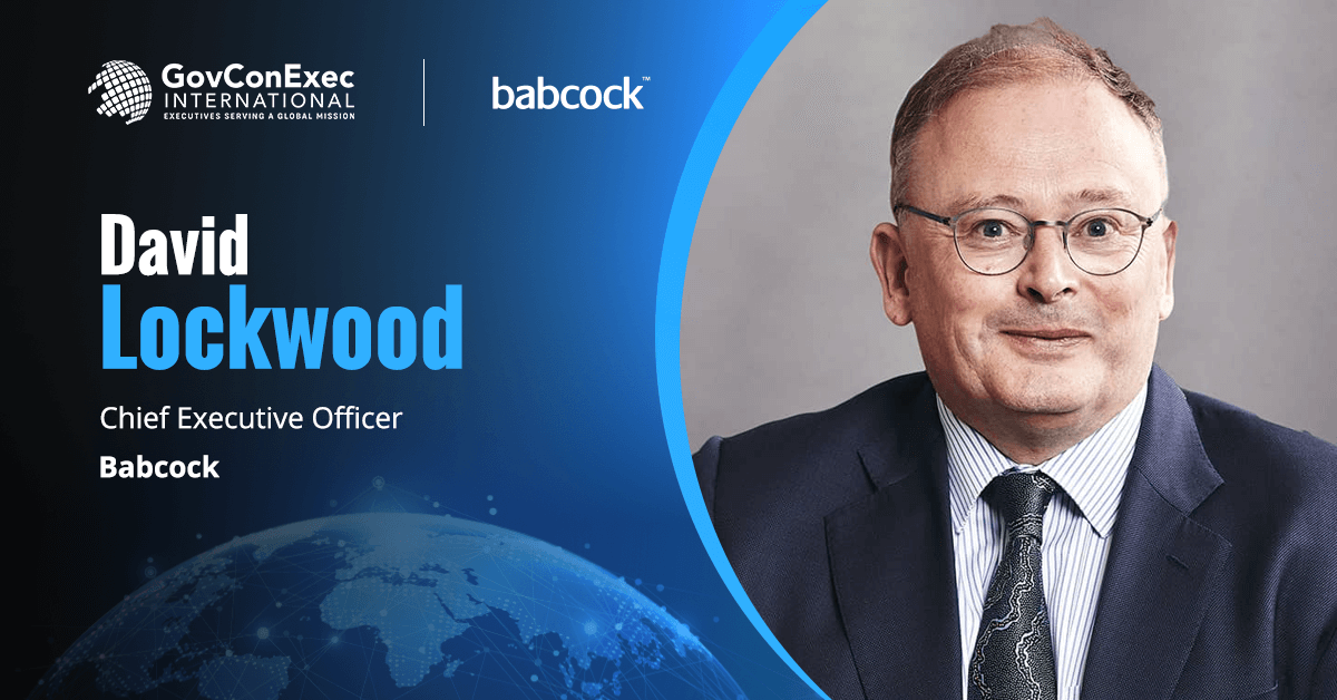 David Lockwood, Chief Executive Officer, Babcock Babcock Secures $1.3B Contract Extension for British Army Operational Readiness