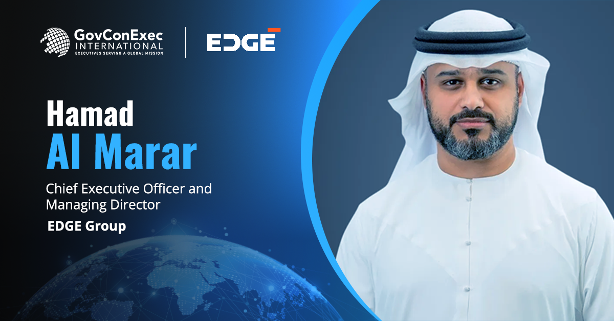 Hamad Al Marar, Managing Director and CEO, EDGE Group EDGE-CMN Joint Venture to Build Small, Midsize Vessels