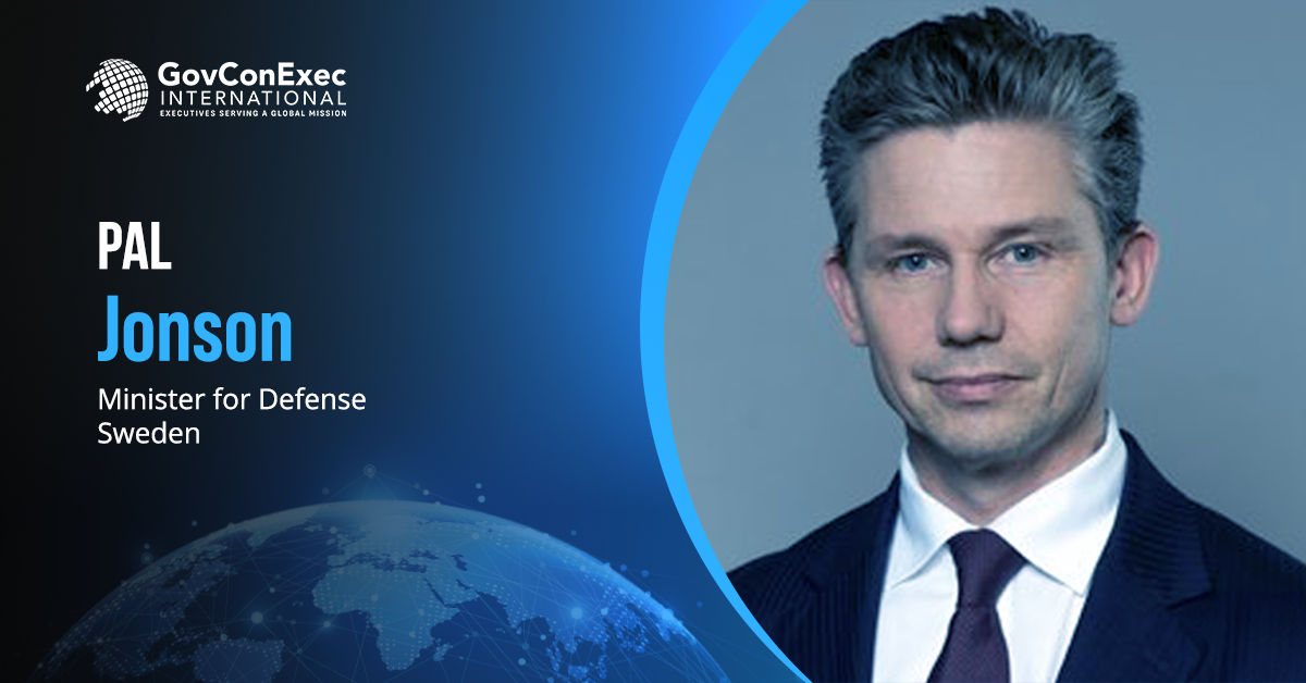 Pal Jonson, Minister for Defence, Sweden Sweden Strengthens Ukraine Defense Aid With $295M Allocation