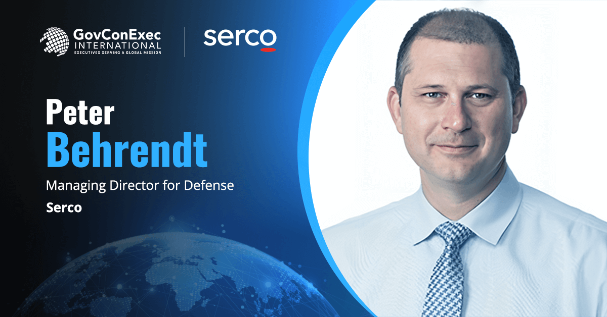 Peter Behrendt, Managing Director, Serco Defence Serco Enlists CAE, Sayres, JMC to Modernize Australian Navy Training