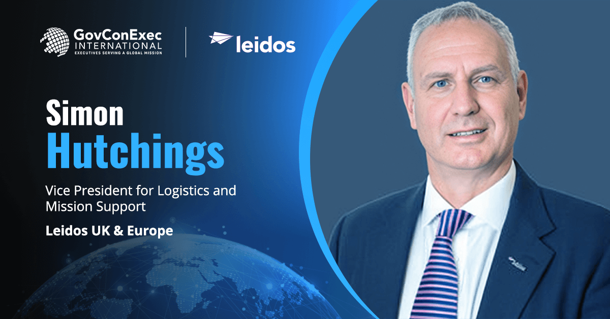 Simon Hutchings, Vice President for Logistics and Mission Support, Leidos UK & Europe Leidos Migrates Onsite UK MoD Supply Chain System to Cloud Platform
