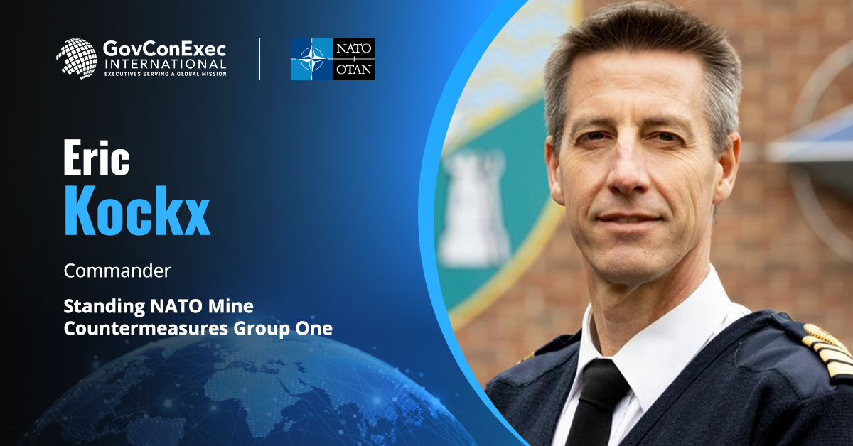 Erik Kockx, Commander, SNMCMG1 Erik Kockx headshot