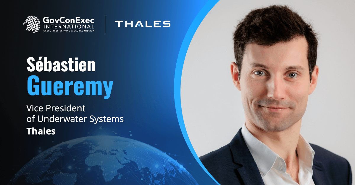 sebastien-gueremy-thales-ai-mine-system-singapore-contract-win Sébastien Gueremy, Vice President of Underwater Systems at Thales