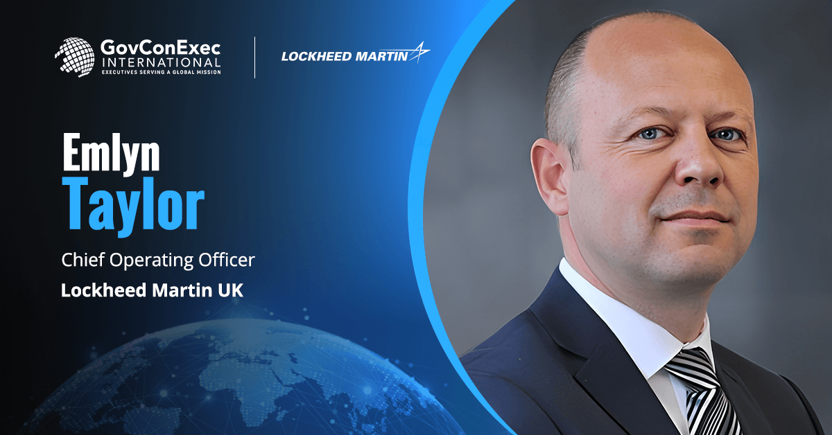 Lockheed Martin UK names Emlyn Taylor as COO