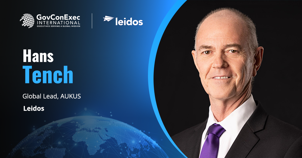 hans-tench-headshot Hans Tench, global lead of AUKUS at Leidos