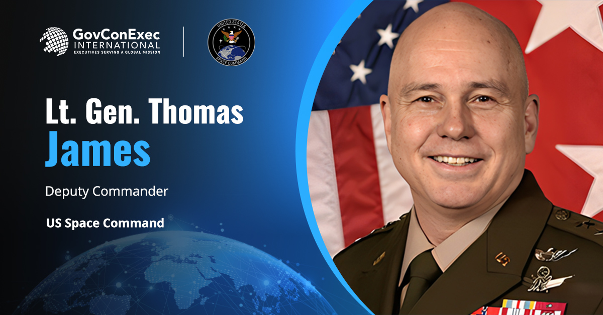 thomas-james-proactive-space-defense-partners USSPACECOM Lt. Gen. Thomas James on space defense collaboration