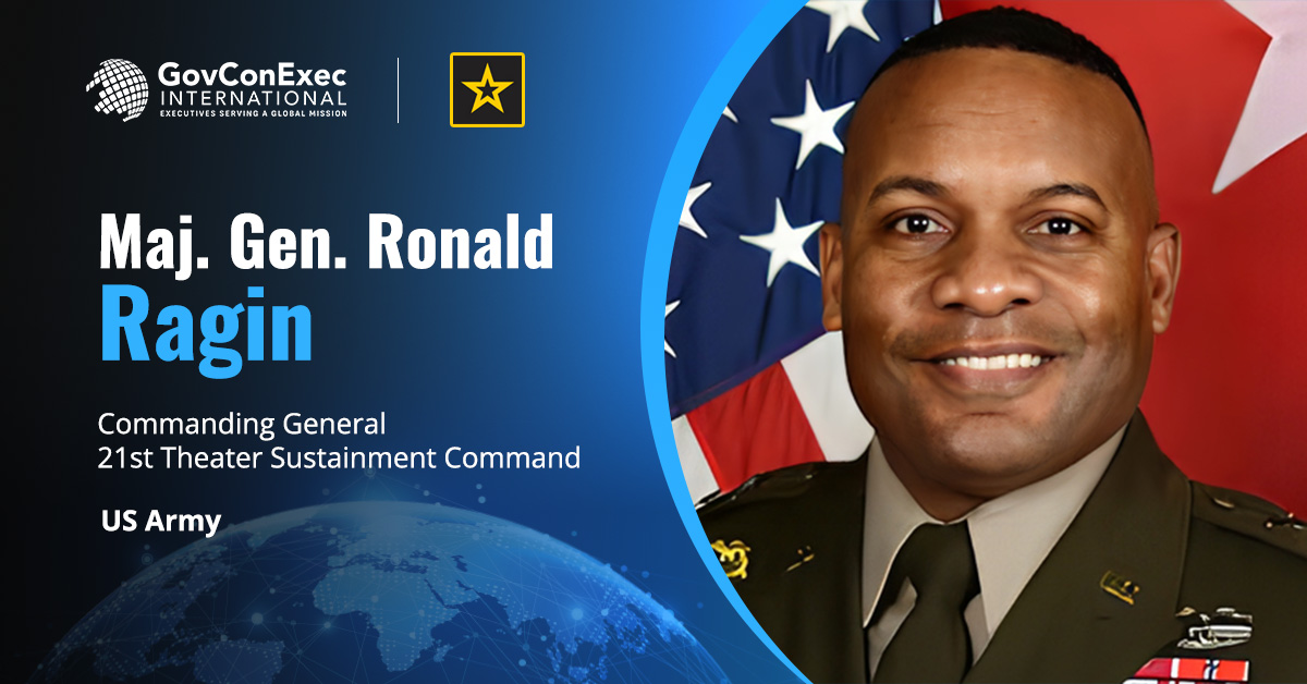US Army Maj. Gen. Ronald Ragin on Foreign Military Sales process