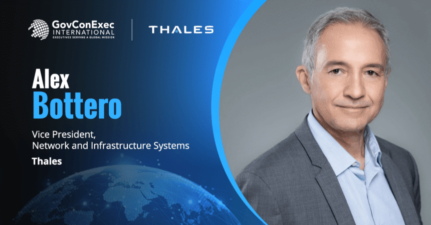 Alex Bottero headshot. Thales executive on U DESERVE 5G NTN project in France