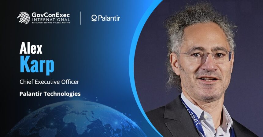 Alex Karp headshot. Palantir CEO on $2 billion investment in UK defense