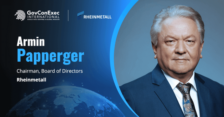 armin-papperger-rheinmetall-nvl-acquisition Armin Papperger headshot. Rheinmetall CEO on looming acquisition of German shipbuilder NVL