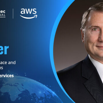 Clint Crosier headshot. AWS exec on cloud's role in space innovation and Earth applications