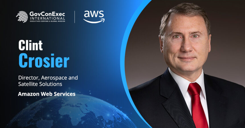 clint-crosier-aws-cloud-startup-space-accelerator Clint Crosier headshot. AWS exec on cloud's role in space innovation and Earth applications