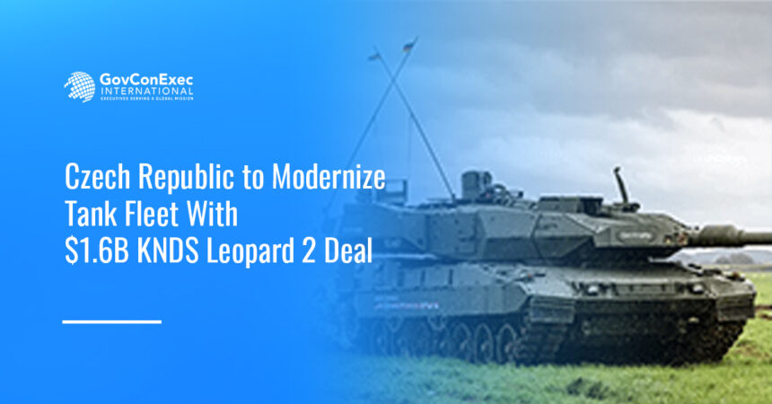 Czechia Leopard fleet modernization contract award