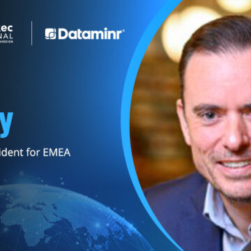 Chris Sherry headshot. Dataminr senior vice president for EMEA appointment