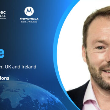 Fergus Mayne headshot. Motorola Solutions exec on the defense advantages of a tactical communication platform with Nokia