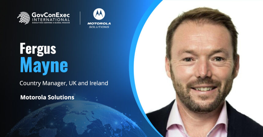 fergus-mayne-motorola-nokia-uk-tactical-comms-partnership Fergus Mayne headshot. Motorola Solutions exec on the defense advantages of a tactical communication platform with Nokia