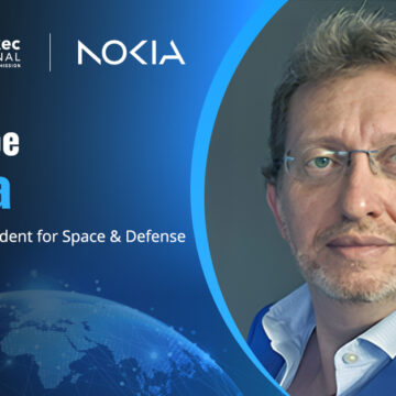 Giuseppe Targia headshot. Nokia space and defense chief on 5G tactical comms partnership with Kongsberg