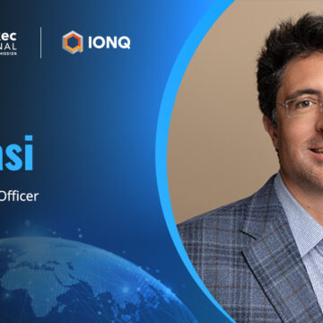 Niccolo de Masi headshot. IonQ CEO on Oxford Ionics quantum computing acquisition