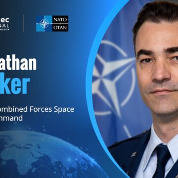 Col. Jonathan Whitaker. NATO official on Space Operations Center