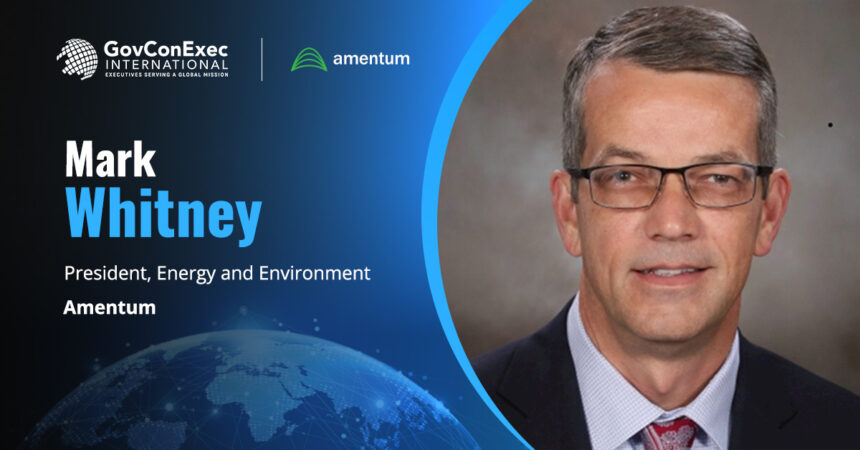 Mark Whitney headshot. Amentum UK radwaste tech support contract win