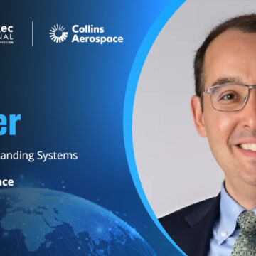 Matt Mauer headshot. Collins exec cites goal of meeting demand in expanding Polish output of aircraft landing gear.