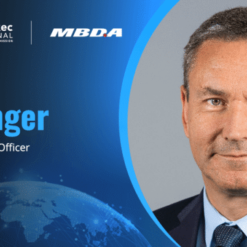 Eric Beranger headshot. MBDA CEO on STRATUS missile development